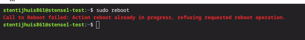 sudo-rs bug: reboot mislukt